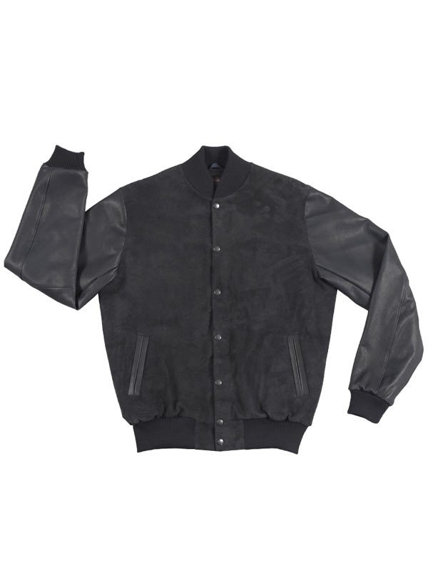 Sooph Men S All Leather Varsity Jacket Sooph All Leather Varsity Jacket