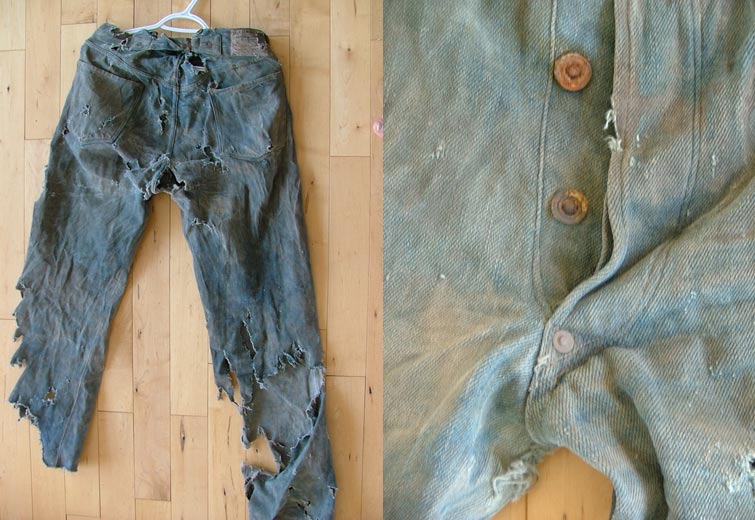 Original Levis 201 From 1900? There's Indigold In Them Hills - Rope Dye  Crafted Goods