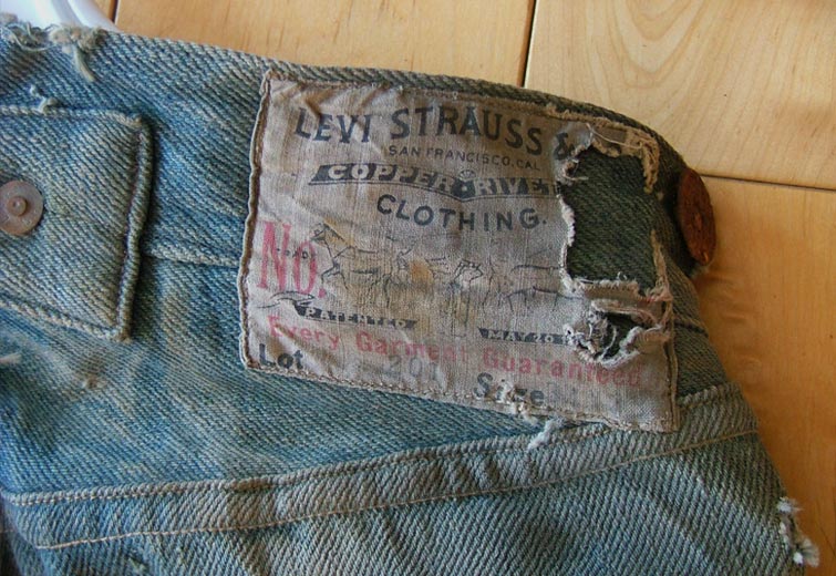 Original Levis 201 From 1900? There's Indigold In Them Hills - Rope Dye  Crafted Goods