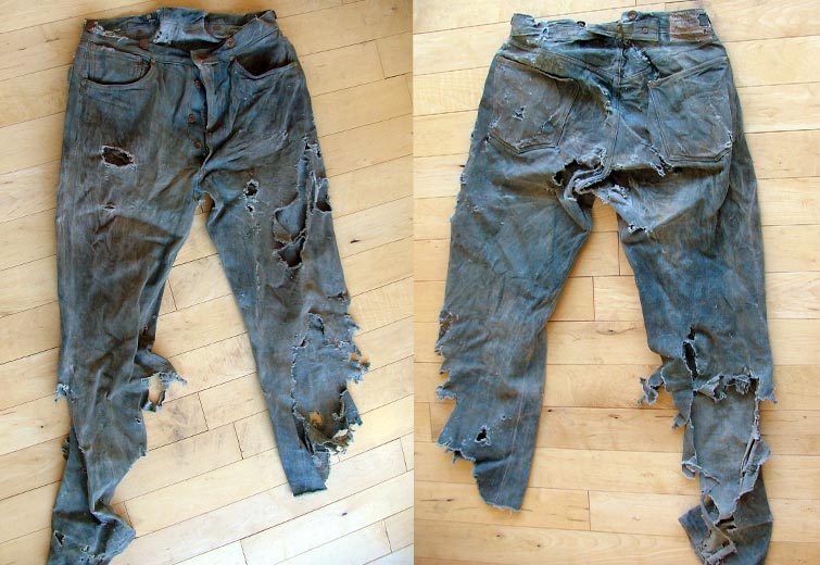 Original Levis 201 From 1900? There's Indigold In Them Hills - Rope Dye  Crafted Goods